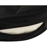 vidaXL Sofa za pse crna 48 x 48 x 32 cm od pliša i umjetne kože | shoptok.hr