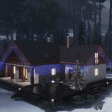  LED zavjesa sa sigama 10 m 400 LED plave 8 funkcija | shoptok.hr