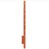 vidaXL Uzglavlje voštano smeđe 135 cm od masivne borovine | shoptok.hr