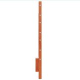 vidaXL Vzglavje voščeno rjava 135 cm trdna borovina | Shoptok.si