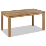 vidaXL Klubska mizica iz tikovine 90x50x45 cm Cene