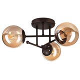  Plafonski luster MALENA 3xE14/5W/230V smeđa/zadimljeno bež | Eponuda.com