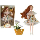  Lutka za igru Emily za modnu reviju sa torbom Lucky - 30 cm | Shoptok.si