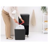 Brabantia Temno siv plastičen koš za smeti 20+25 l za ločevanje odpadkov SortUp Recycle Hi – | Shoptok.si