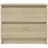  Nočna omarica 2 kosa sonoma hrast 50x39x43,5 cm iverna plošča, (20734479) | Shoptok.si