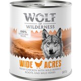 Wolf of Wilderness 6 x 800 g - NOVO Wide Acres - piletina Cijene