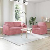 SOFA 2 pcs Ružičasta | shoptok.hr