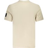 Calvin Klein SHORT SLEEVE T-SHIRT MEN BEIGE | Shoptok.si