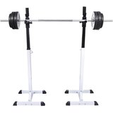  Stalak za čučnjeve sa setom dvoručnih/jednoručnih utega 30,5 kg | shoptok.hr