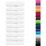 Premium krpe za pranje SOLUND 50 kom Bijele 15x21 cm 600 g/m² | Shoptok.si