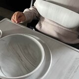 Eeveve® silikonska zdjelica big marble cloudy gray | shoptok.hr