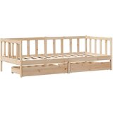 vidaXL Dnevni krevet s ladicama bez madraca 80x200 cm masivno drvo Cijene