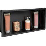 Rea bathroom shelf 30x60 black matt | shoptok.hr