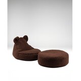 Wigiwama Tamno smeđa vreća za bebe od bouclé tkanine Warm Hazel – | shoptok.hr