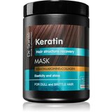 Dr. Santé Keratin dubinska regenerirajuća i hranjiva maska za slabu kosu bez sjaja 1000 ml Cijene