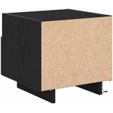  Noćni ormar 2 pcs Crni hrast 40 x 39 x 37 cm Konstruirano drvo | shoptok.hr