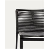 Kave Home Crna metalna vrtna barska stolica Culip – | shoptok.hr