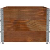  Vrtni sadilica smeđa 120x80 cm od masivne borovine | shoptok.hr