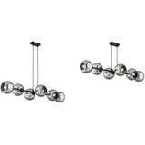  Brilagi - Visilica na sajli 6xE27/60W/230V crna/dimno siva | Eponuda.com