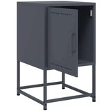 vidaXL Nočna omarica antracit 36x39x60,5 cm jeklo | Shoptok.si