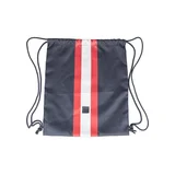 Urban Classics Accessoires Striped gymnastics bag nautical/fiery red/white