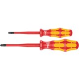 Wera 165 pz / s # 1 + 2 set odvijača kraftform plus serija 100. sa smanjenim prečnikom sečiva, 2 komada, 05006470001 | ePonuda.com