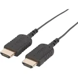 HDMI Priključni kabel [1x Muški konektor HDMI - 1x Muški konektor HDMI] 2 m Crna