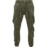 Urban Classics Camo Cargo Jogging Pants olive camo Cene