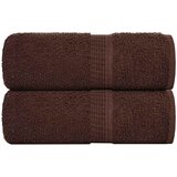 vidaXL Brisače za goste FROGN 2 kosa rjave 30x50 cm 360 g/m², (5000307593) | Shoptok.si