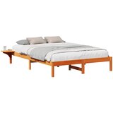  Krevetna konstrukcija Vosak smeđa 150 x 200 cm | shoptok.hr