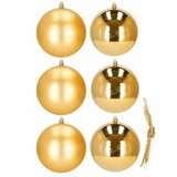  Ca1188 božićne kuglice za drvce 10 cm 6 kom. | shoptok.hr