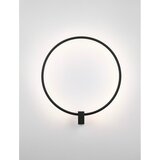 Nova Luce Mat crna LED zidna lampa aluminijska s mogućnosti zatamnjivanja Cercio – | shoptok.hr