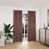  Zavjese za zamračivanje 2 kom baršunaste ružičaste 140 x 225 cm | shoptok.hr
