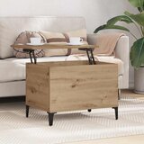  Kava Stol Umjetnički hrast 60 x 44,5 x 45 cm Konstruirano drvo | shoptok.hr