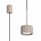 Sollux Viseča svetilka AURA 1 sivo-rjava Gx53, (5000284948) | Shoptok.si
