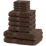 DecoKing Rjavi frotirni bombažni komplet brisač 10 ks Marina – | Shoptok.si