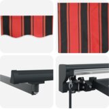  Okvir tende Oranžna in Črna 350 x 250 cm, (5000207210) | Shoptok.si