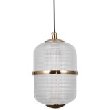  ITALUX PND-34375-1-BK - LED luster na sajli ALANI LED/6W/230V 3000K crna/zlatna | Eponuda.com