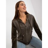 FANCY Sweatshirt-FA-BL-8066.79-khaki | Shoptok.si