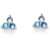  Ženske oliver weber wispy blue zircon mindjuše sa swarovski cirkonima ( 22988.blu ) Cene