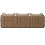 Beldano LOUNGE GARNITURA akacija v celoti masivno jeklo | Shoptok.si