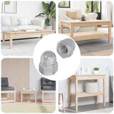  Šesterokutne žižak matice 2 pcs Srebrno m8 Metal | shoptok.hr