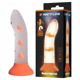 Pretty Love Magical Nightfall Dildo without Vibration Luminous Orange | shoptok.hr