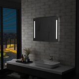 vidaXL kupaonsko LED zidno ogledalo 80 x 60 cm Cijene