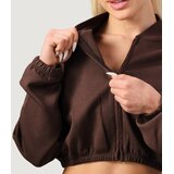 GymBeam Women‘s NEO Zip-Up Sweatshirt Mocha XS | Eponuda.ba