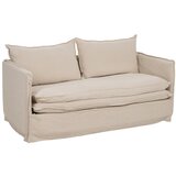 Ixia Kremno bela lanena sedežna garnitura 180 cm – | Shoptok.si