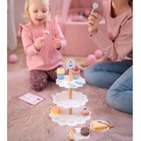 Tooky Toy tanjur za slatkiše, drveni stalak, cupcakes, kolači | shoptok.hr