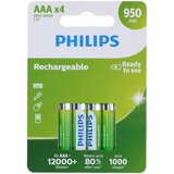 Philips baterija AAA NiMH 1.2V 950mAh (1/4) ( 34490 ) Cene'.'
