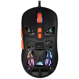 WHITESHARK Miš Seal Gaming / RGB / Black Cene