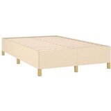  Krevet s oprugama i madracem LED krem 120 x 190 cm od tkanine | shoptok.hr
